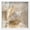 White Frame, variant on Golden Boughs Shadowbox Print Elegant Nature Art by Art Remedy, Black Frame, 30 x 30