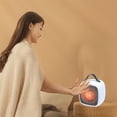 thumbnail image 6 of Portable Space Heater, Mini Indoor Heater with Tip-Over & Overheat Protection, Ceramic Fast Heating, Quiet Lightless, Portable with Carry Handle for Home Office Desk, 6 of 6