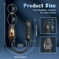 thumbnail image 4 of Thrusting Anal Vibrator Prostate Massager Vibrating And Penis Ring ,9 Vibrating Sex Toys for Men and Couples, 4 of 5
