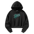 thumbnail image 2 of Sudadera Sudaderas Con Capucha Para Mujer Letras Cómodo Y Elegante Traje De Otoño Negro S, 2 of 8