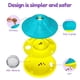 thumbnail image 5 of Juguete masticable reciclable para perros | Pelota interactiva de entrenamiento para estimulación mental | Regalo ecológico para mascotas, 5 of 6
