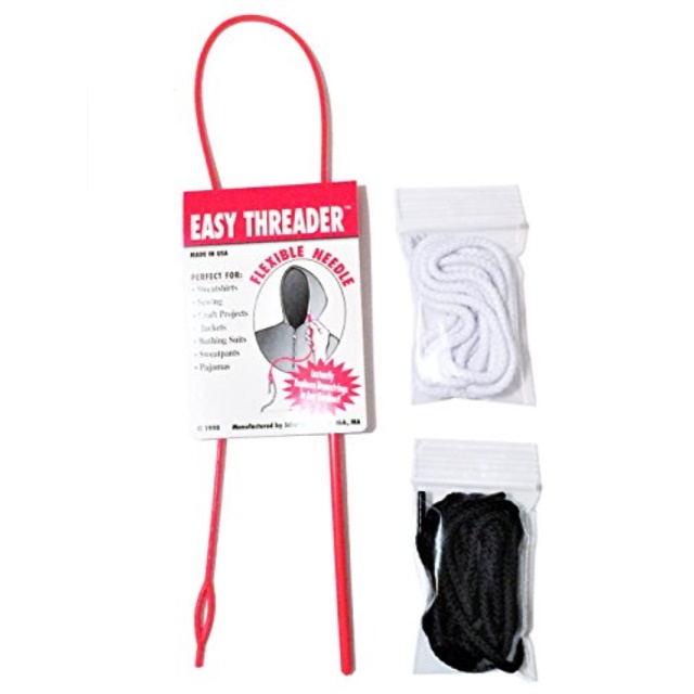 Flexible Threader Universal Drawstrings for Jackets Swim Trunks Shoe Laces Tote Bags 51 Long 16 Pack Replacement Drawstrings for Sweatpants Shorts Hoodies with 8 Pcs Plastic Cord Locks