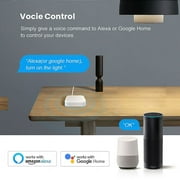 ZigBee Hub Gateway: Smart Home Hub Zigbee Gateway, Voice & APP Remote Control, Intelligent Bridge Compatible with Alexa ,Google