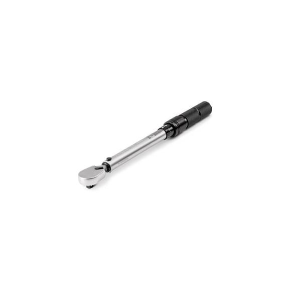 Llave dinamométrica TEKTON de 1/4" con rango de 20 a 200 lb-pulg, bidireccional