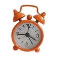 thumbnail image 4 of Mini reloj despertador Soledad Análogo Encantador para La Decoración Anaranjada Del Dormitorio Del Niño 2 piezas, 4 of 7