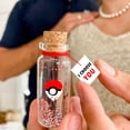 thumbnail image 2 of Kseniya Revta Lindo regalo de aniversario para novia o novio Botella romántica única inspirada en el juego Tarro de deseos de amor de aniversario (sin caja Te elijo a ti), 2 of 5