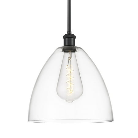 

Innovations Lighting 516-1S-13-12 Bristol Pendant Bristol 12 Wide Pendant - Black
