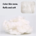 thumbnail image 5 of Jupean Polyester Fiber Fill, High Resilience Fill Fiber, Stuffing for Small Dolls Part Pillow Comforter DIY, White,12.32x10.16x1.97in,250g/8.8oz, 5 of 7