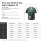 thumbnail image 5 of Fotbe Baroque Floral Still Life Camisa Estampada de Manga Corta para Hombre, Casual de Verano, Estilo Playero, Sin Arrugas-Medium, 5 of 5
