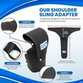 thumbnail image 3 of RangeMaster Off The Neck SlingThing - Shoulder Sling Attachment for Neck Relief - Support for Torn Rotator Cuff, AC Joint Pain, Dislocated Shoulder - Stability Strap - Reduce Neck Tension…, 3 of 6