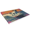 thumbnail image 2 of 16x24 inch Canvas For Painting Poster Surfing Puppy Bathroom Decor,Indoor Bathroom,Bedroom,Man Cave,Study Decorative Prints,Gift For Surfing Lovers & Dog Master,Exquisite Surfing Dog Posters, 2 of 6