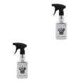 thumbnail image 3 of Seitruly Botella de espray de peluquería, envases de líquido Retro recargables vacíos, contenedor de rociador doméstico, herramientas de Blanco 2piezas, 3 of 6