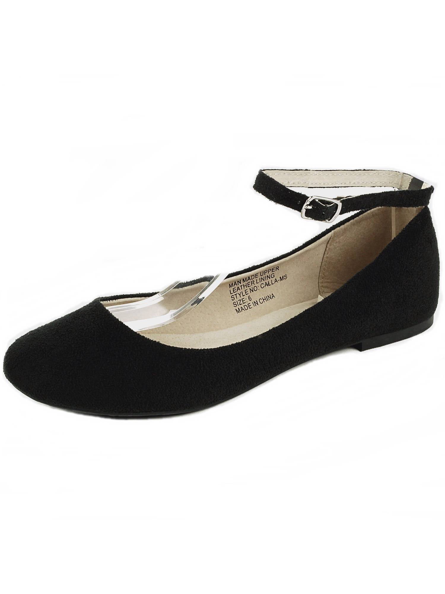 ballet pumps with ankle strap