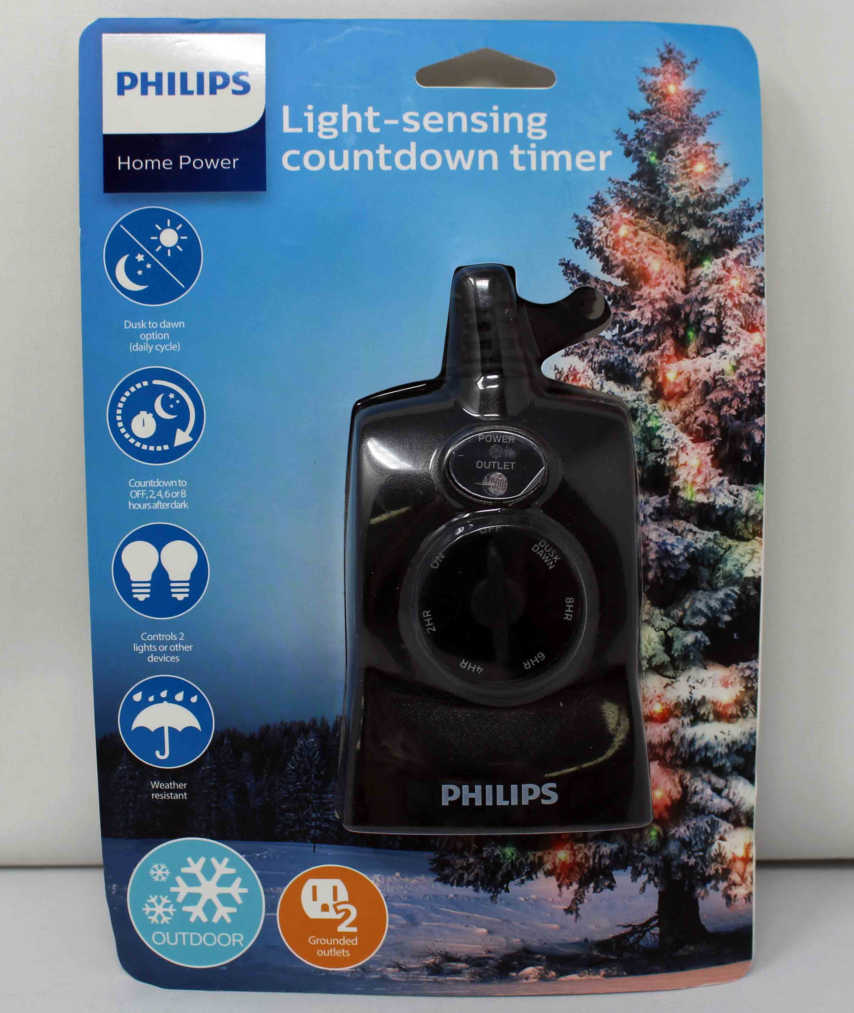 Philips Outdoor LightSensing Plugin Countdown Timer