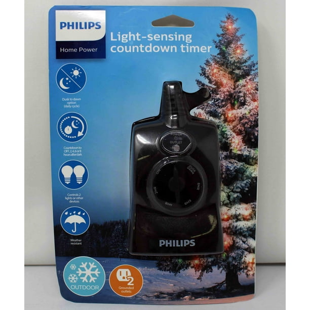 Philips Outdoor LightSensing Plugin Countdown Timer