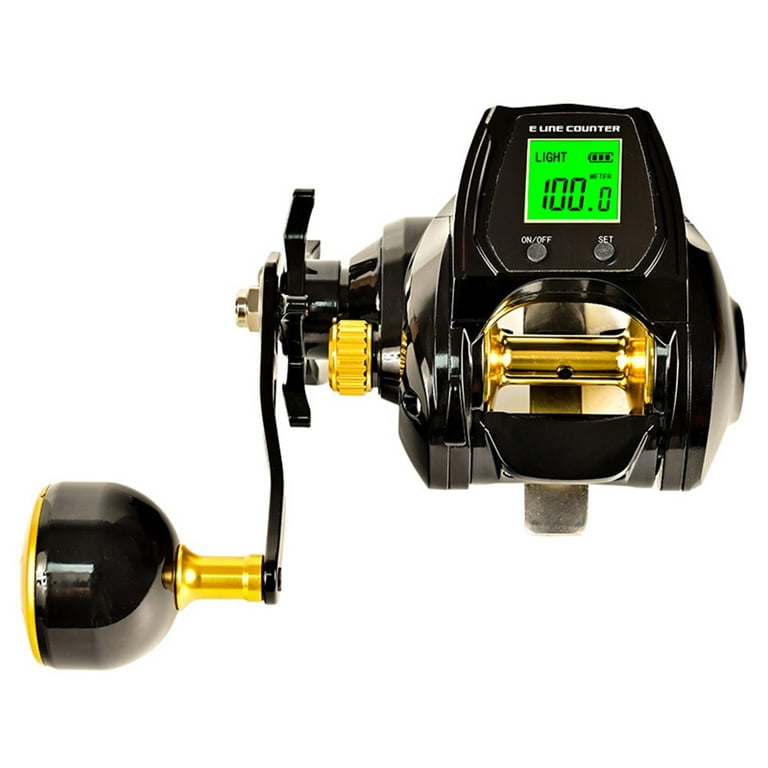 6.3:1 Bite Alarm Digital Fishing Baitcasting Reel Line Counter