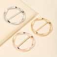 thumbnail image 6 of sunsanly 1 Pc/3 Pcs Women Scarf Ring Zinc Alloy Shirt Clips Twist Tee Knot Ring T-Shirt Ties Dress Clips Clothing Tightening Clip for Shirt Scarf Dress, 6 of 7