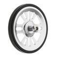 thumbnail image 2 of Bicicleta Plegable Premium de 60 Mm Ruedas Fáciles de Transporte de Bicicletas Plegables Transporte EZ Ruedas Empujando Reajuste Rueda de Transporte P Plata Soledad Bicicleta Plegable Easy Wheel, 2 of 10