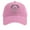 Pink, variant on GDREDA Womens Ball Cap Women's Vintage Washed Denim Printed Baseball Cap，Blue