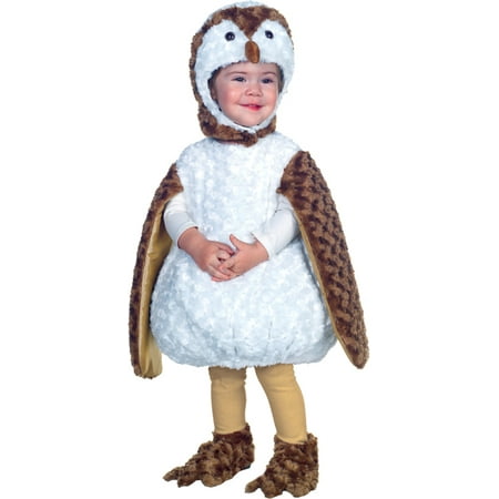 Morris costumes UR26077TXL White Barn Owl Toddler 4T-6T