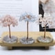 thumbnail image 2 of Billuyoard Árbol de alambre de cobre artificial de bajo mantenimiento Requiere un cuidado mínimo Ecológico Fácil de limpiar Decoración del hogar Cristal blanco, 2 of 6