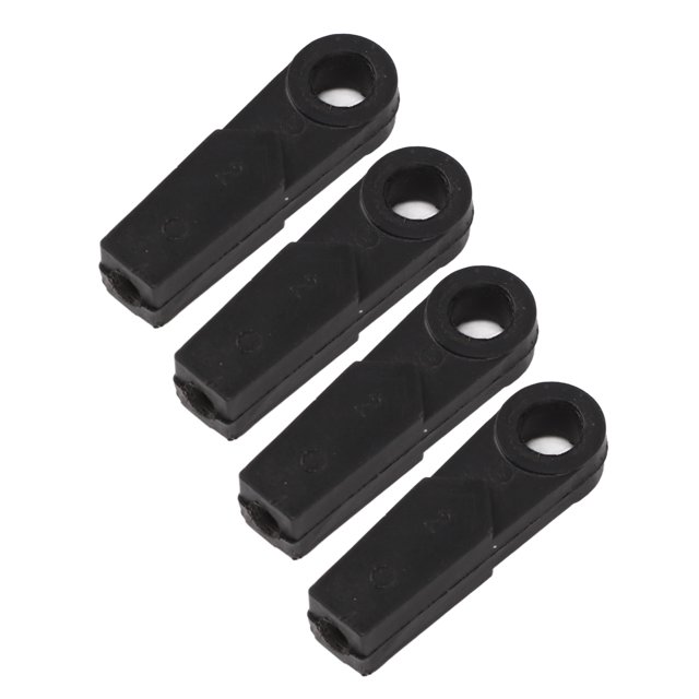 Outboard Control Box Cable End, Outboard Motor Cable End Durable Direct Replace 663 48344 00 00 Easy Install 4pcs for 40 70 75 90
