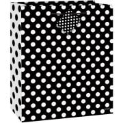 (3 Pack) Black Polka Dot Gift Bag