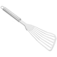 thumbnail image 3 of OUNONA Silver Stainless Steel Long Handle Fried Fish Spatula for Home Use Kitchen Gadget, 3 of 8