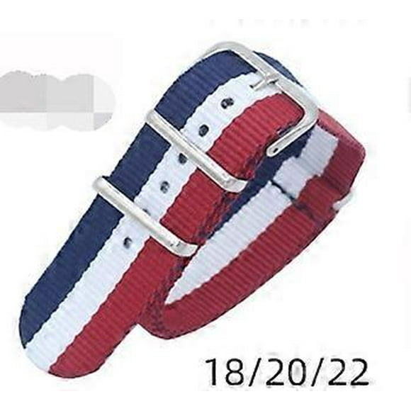 (20mm) n.a.t.o watch strap miltat 20mm or 22mm g10 nato military watc