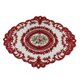 thumbnail image 2 of 2Pcs Embroidered Lace Placemat Coaster Coffee Doilies Table Mat Cover Home Decor, 2 of 6