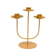 thumbnail image 2 of Candelabro de hierro Macarena soporte de vela para sala de estar velas de pilar decoración de mesa para chimenea B, 2 of 8