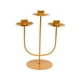 thumbnail image 1 of Candelabro Candelabro Elegante Retro con Base Candelabro de Metal Candelabro para Mesa Aniversario Chimenea B, 1 of 9