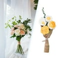 thumbnail image 4 of Advancent Ramo de flores artificiales mixtas de primera calidad, elegante, de bajo mantenimiento, respetuoso con el medio ambiente, ramo de Decoración del hogar HS005, 4 of 6