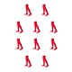 thumbnail image 2 of Calcetines Minnieouse 1 par por encima de la rodilla 52 cm para mujer calcetín cálido elástico JK, 2 of 5
