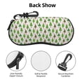 thumbnail image 3 of Balery Christmas Trees for Zipper Sunglasses Case, Eyeglasses Cases, Protective Case For Glasses,Flexible Eyewear Storage,Multi-Purpose Key Lock Case, 3 of 6