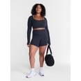 thumbnail image 2 of Athletic Works Women's ButterCore Bike Shorts, 5" Inseam, Sizes XS-XXXL, 2 of 7