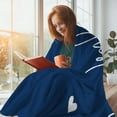 thumbnail image 4 of Get Well Soon Gifts for Women Men Hug Blanket Warm Friendship Thinking of You Gifts Encouragement Gifts for Men Sympathy Gift Love Blanket Blue '', 4 of 7