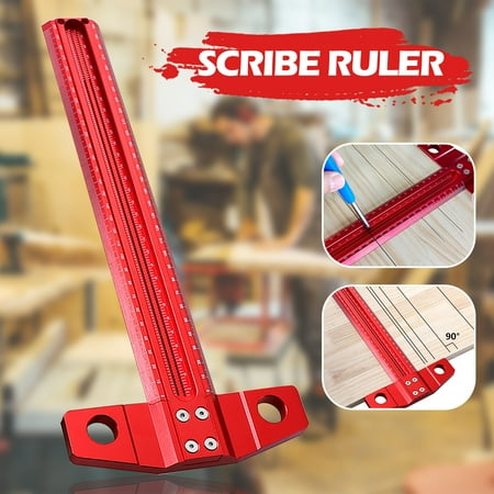 

WNG Marking Scriber Measuring Type Woodworking L Hole Mark Tool RulerMarking Ruler Tools & Home Improvement