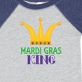 thumbnail image 4 of Inktastic Mardi Gras King Celebration Party Boys Baby Bodysuit, 4 of 5