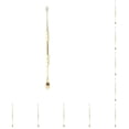 thumbnail image 3 of Naiovety Cuchara para crema de humo, herramienta de excavación de tuberías, accesorios de limpieza antiadherentes de mano de doble extremo, Oro 10Conjunto, 3 of 6