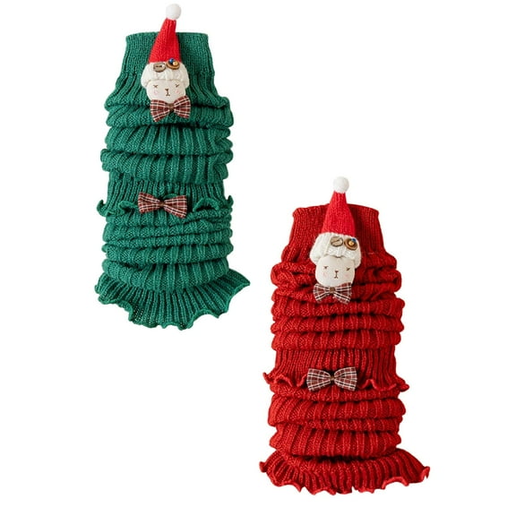 XEGLSBU 2 Pack Toddler Socks Girls 4T-5T Kids Crew Socks Festive Holiday Stocking Stuffers for Children Soft Blend Novelty Ankle Socks with Xmas Patterns for Boys and Girls One Size