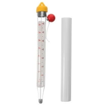 GJX 1 Set of Candy Deep Fry Thermometer Instant Read Glass Food Thermometer for Cooking
