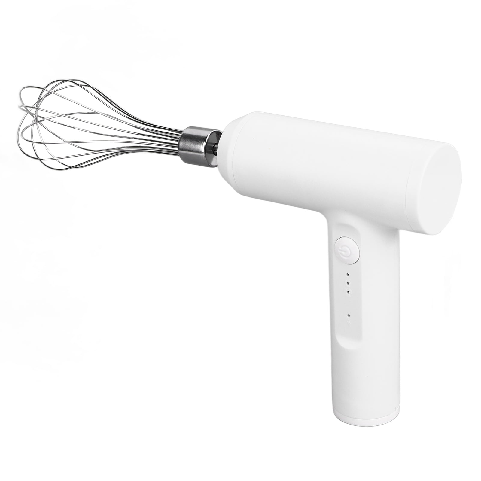 Cordless Hand Mixer, Wireless Charging 304 Stainless Steel 1500mah Lithium Battery Curved Edges