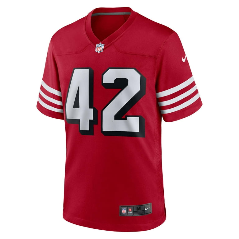 Men's Nike Ronnie Lott Scarlet San Francisco 49ers Retired Player
