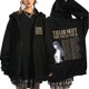 thumbnail image 1 of Sudadera con capucha con cremallera de la cantante Taylor, chaqueta con capucha informal de gran tamaño, ropa de calle de Hip Hop, abrigo con cremallera, estampado de Tour The Eras, 1 of 4