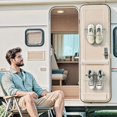 thumbnail image 4 of Zapatero plegable Chinpakden para RV, montado en pared, paquete de 4 unidades, 4 of 7