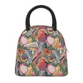 thumbnail image 2 of Haiem Tropical Fruit Printed Lunch Bag Women, Lunch Box Lunch Bag for Women, Small Leakproof Cute Lunch Tote Large Capacity Reusable Insulated Cooler Lunch Container, 2 of 6