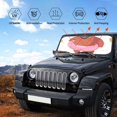 thumbnail image 5 of Kdxio Sloth with Donuts1 Print Front Windshield Sun Shade,Folding Auto Sunshade for Car Truck SUV-Small, 5 of 7