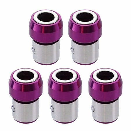 

Miarhb Universal 21mm Removable Magnetizer Ring Magnetic Steel Screwdriver Bit 5PCS Batch head