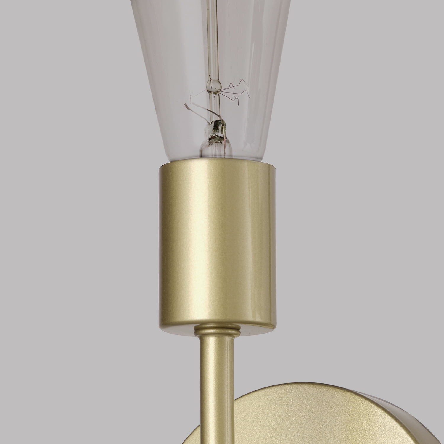 Better Homes & Gardens 10" - 2 Reversible Light Vanity Fixture Burnished Brass, Bulb Not Included